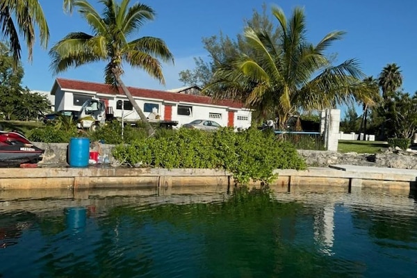 View of house from water