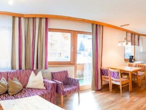 Living area - Appartements Alouette, (Samnaun-Dorf). by Interhome (Samnaun)