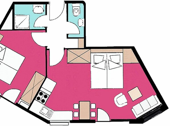 Floor plan - Appartements Alouette, (Samnaun-Dorf). by Interhome (Samnaun)