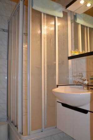 Bathroom - Haus Helvetia, (Samnaun-Compatsch). by Interhome (Samnaun)