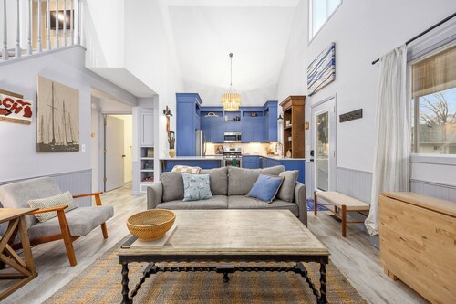 Stylish Home with Private Beach
