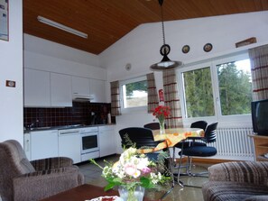 Dining - Forsthaus Falkenstein, (Tarasp). by Interhome (Tarasp)