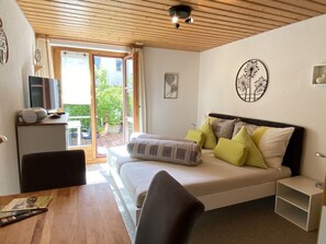 Living area - Ferienwohnungen Senda 495D, (Scuol). by Interhome (Scuol)