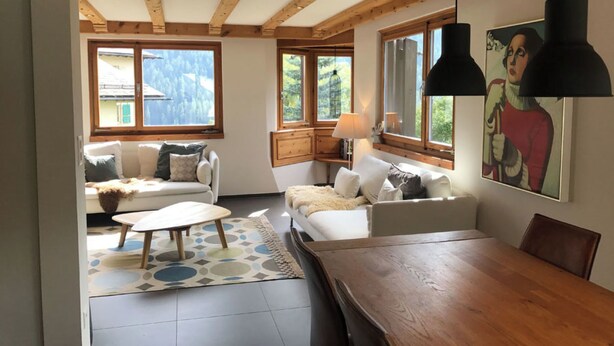 Living area - Chasa Tusa, (Scuol) by Interhome (Scuol)