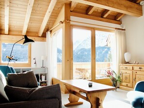 Living area - Hideaway in Scuol, (Scuol). by Interhome (Scuol)
