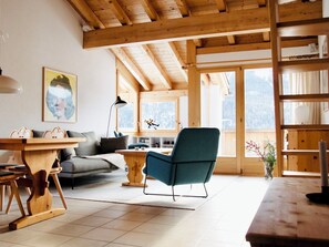 Living area - Hideaway in Scuol, (Scuol). by Interhome (Scuol)