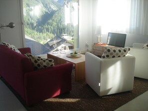 Living area - Via da Liuns 790, (Scuol). by Interhome (Scuol)