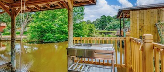 Dog River Waterfront Retreat w/ Dock, Boat Lift & Gulf Access
