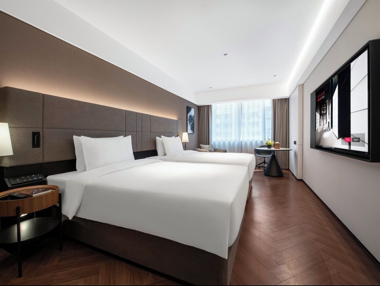 Superior Twin Room | Premium bedding, down comforters, Select Comfort beds, free minibar