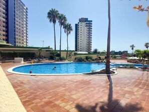 Pool - One bedroom, Balcony, WI-FI, Pool,600 meters from the Sea (Playa Paraiso)