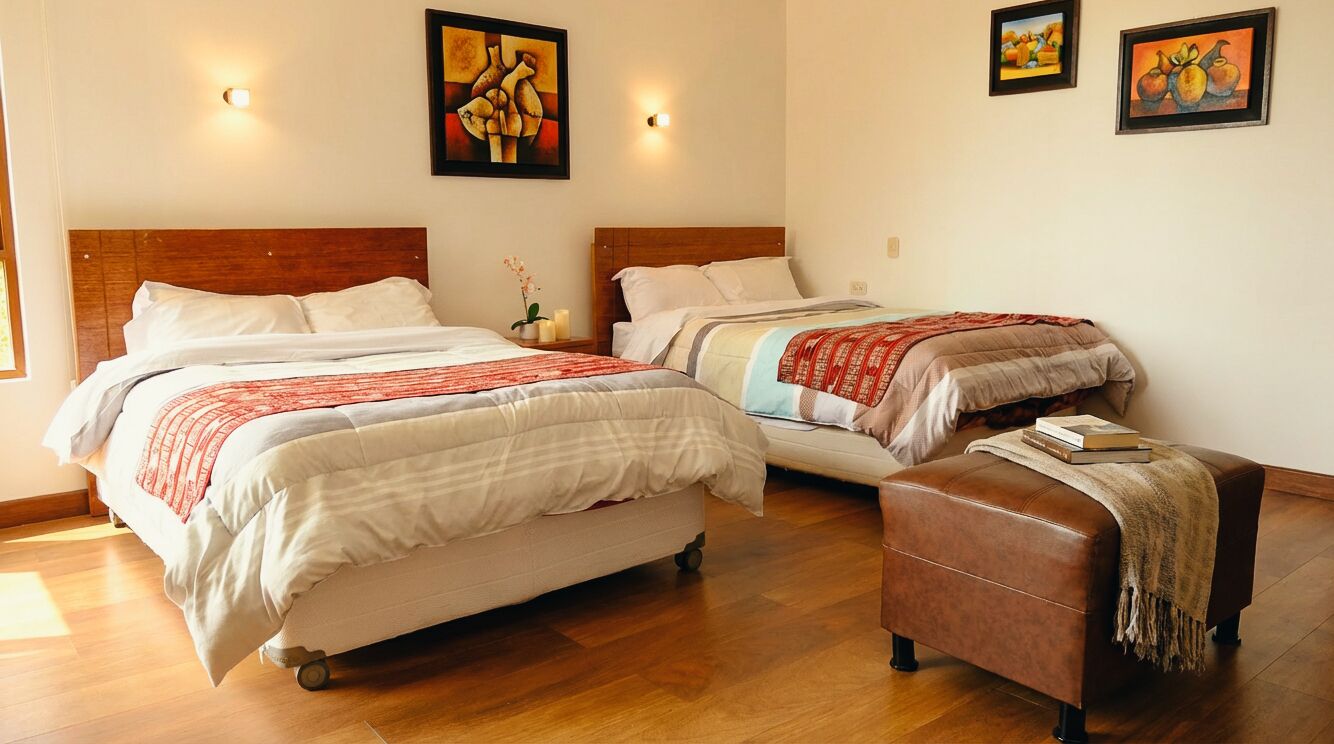 4 chambres, fer et planche à repasser, Wi-Fi, draps fournis