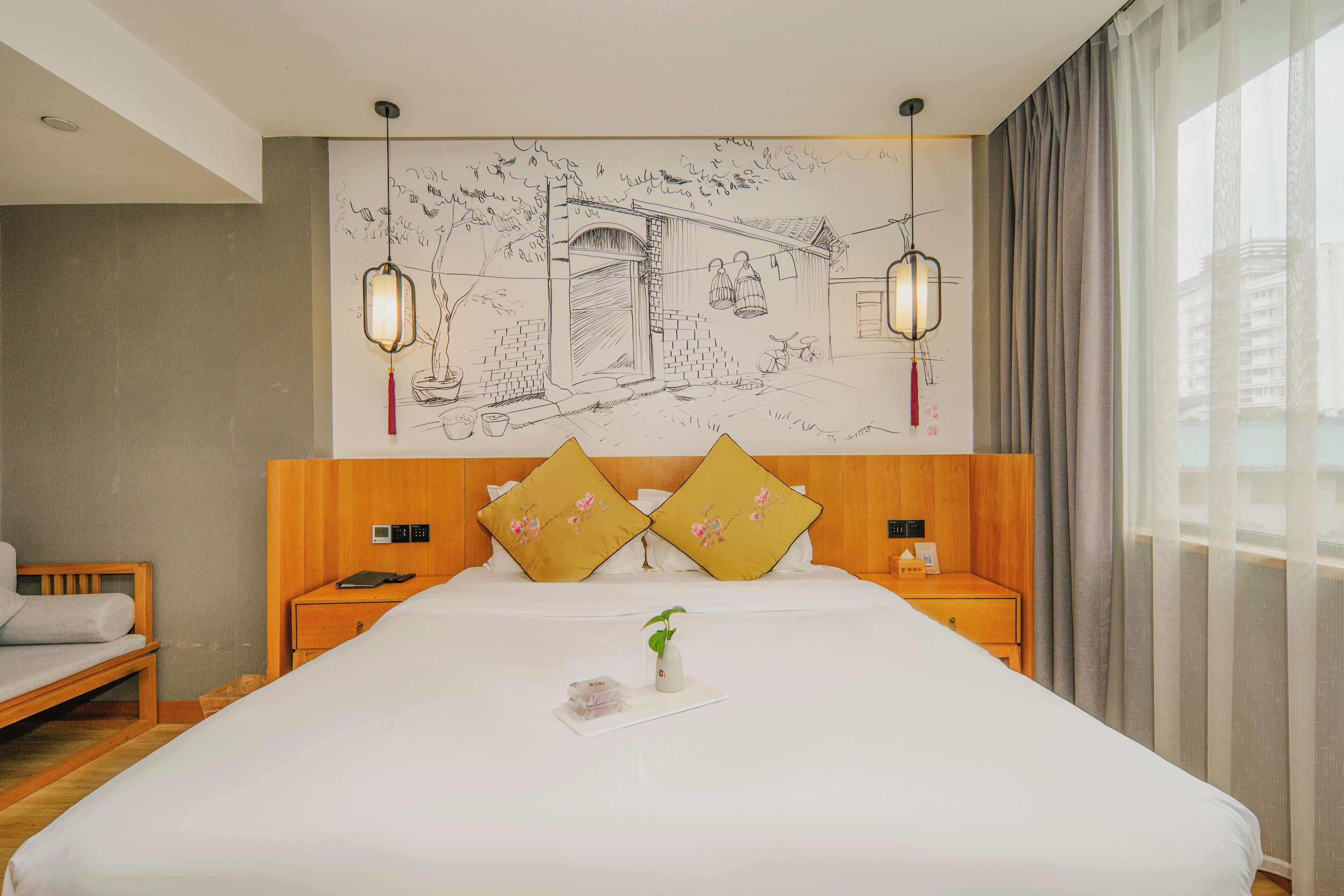 Comfort Double Room, Courtyard View