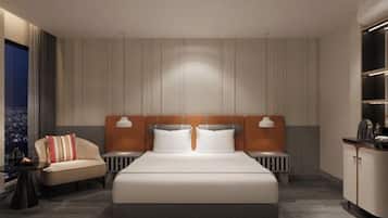 Bộ đồ giường kháng dị ứng, minibar, két bảo mật tại phòng, bàn