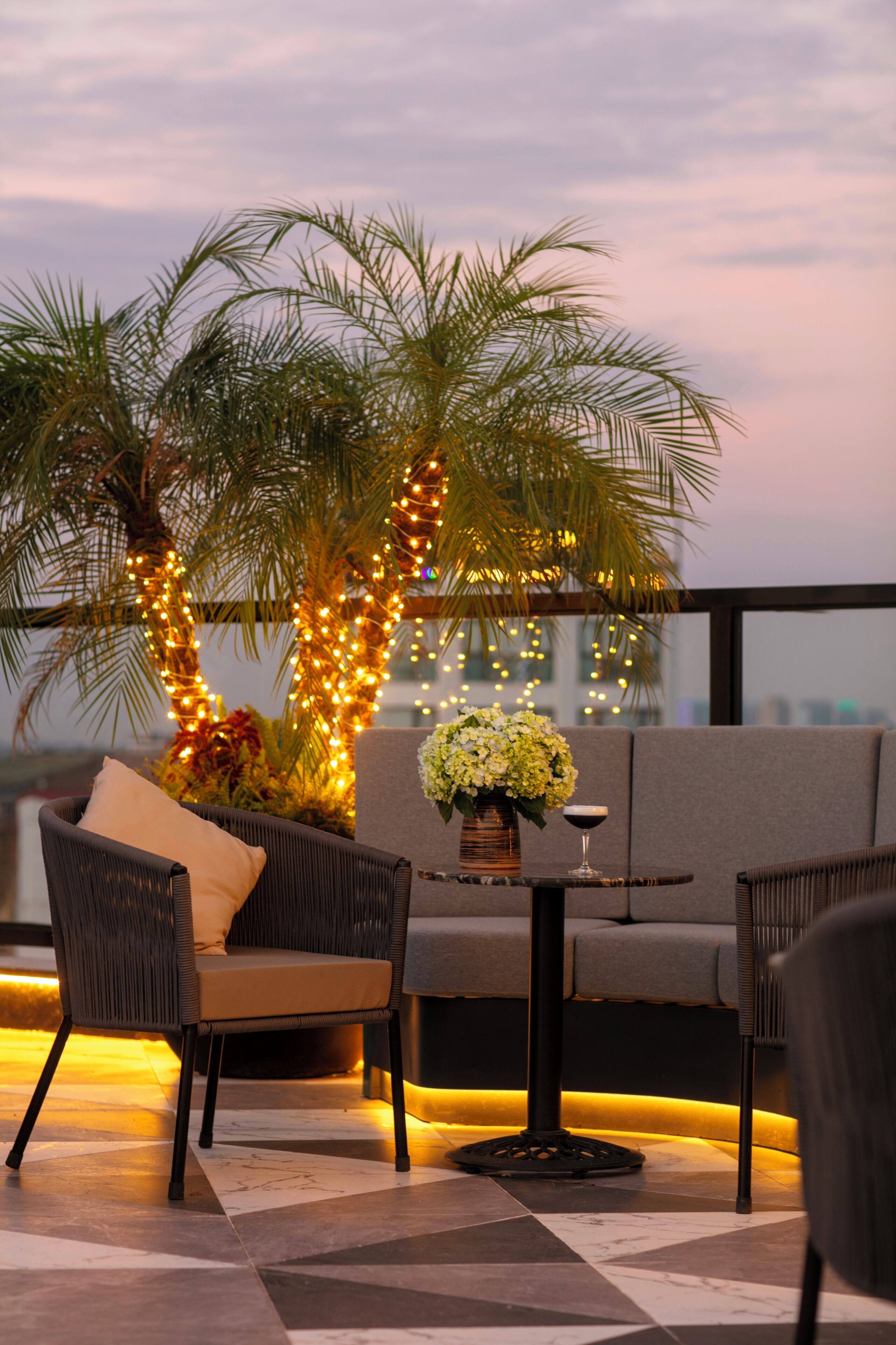 Rooftop terrace