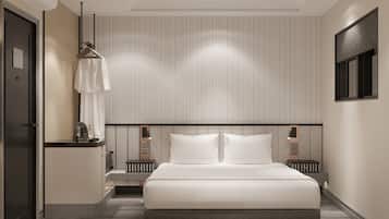 Chambre Double Deluxe, vue cour intérieure
