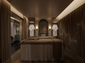 Kroppsbehandlingar, aromaterapi och massage med varma stenar