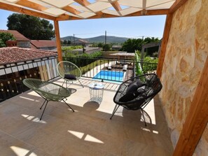 Terrace - Stone villa Anita with pool by Interhome (Zemunik)