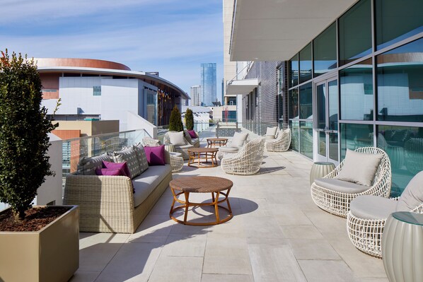 Terrace/patio - Residence Inn Nashville Downtown (Nashville)