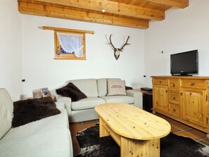 Fernseher, Kamin