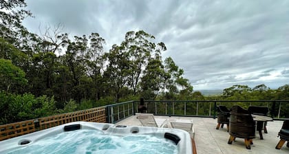 Arcadia Wilderness Retreat - spa relaxation time!