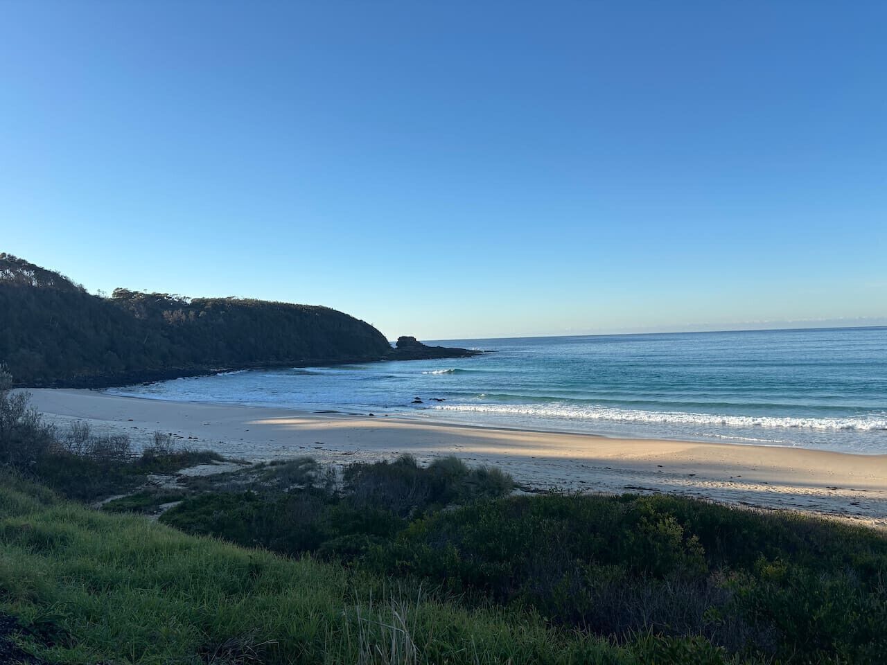 Beach nearby