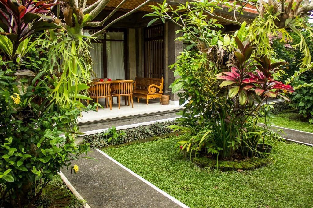 Kamar Double Superior, pemandangan kebun | Teras/patio