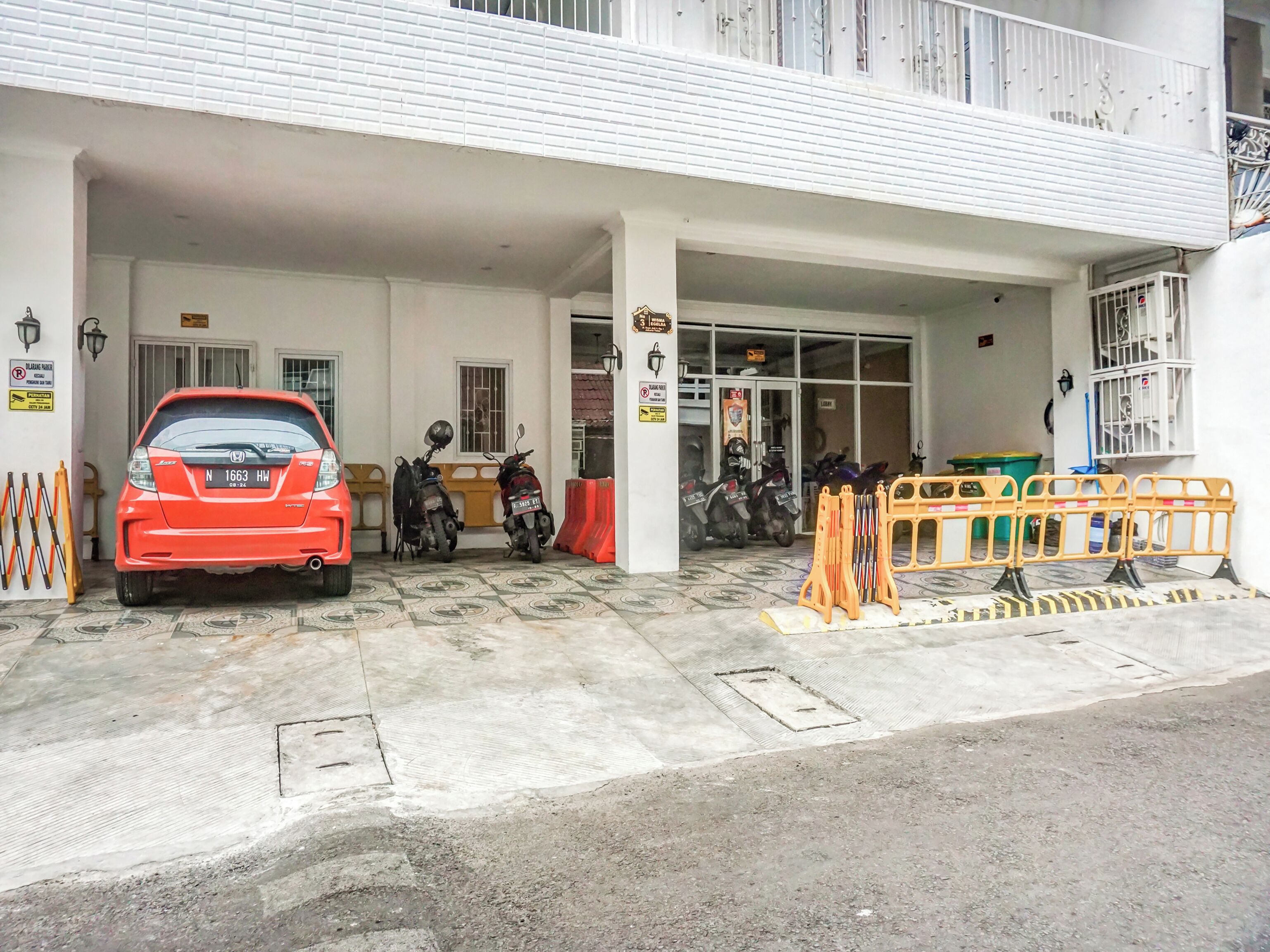 Pemandangan dari properti