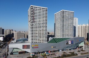 Blick von der Unterkunft