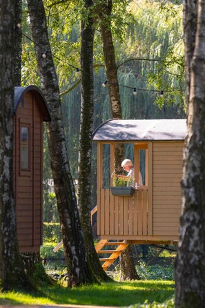 Property grounds - Camping Papillon Kinrooi - Pipowagen 2 p. terras by Interhome (Kinrooi)