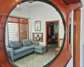 Living area - Serene 2-bedroom villa with AC in welcoming Jogja (Jogja)