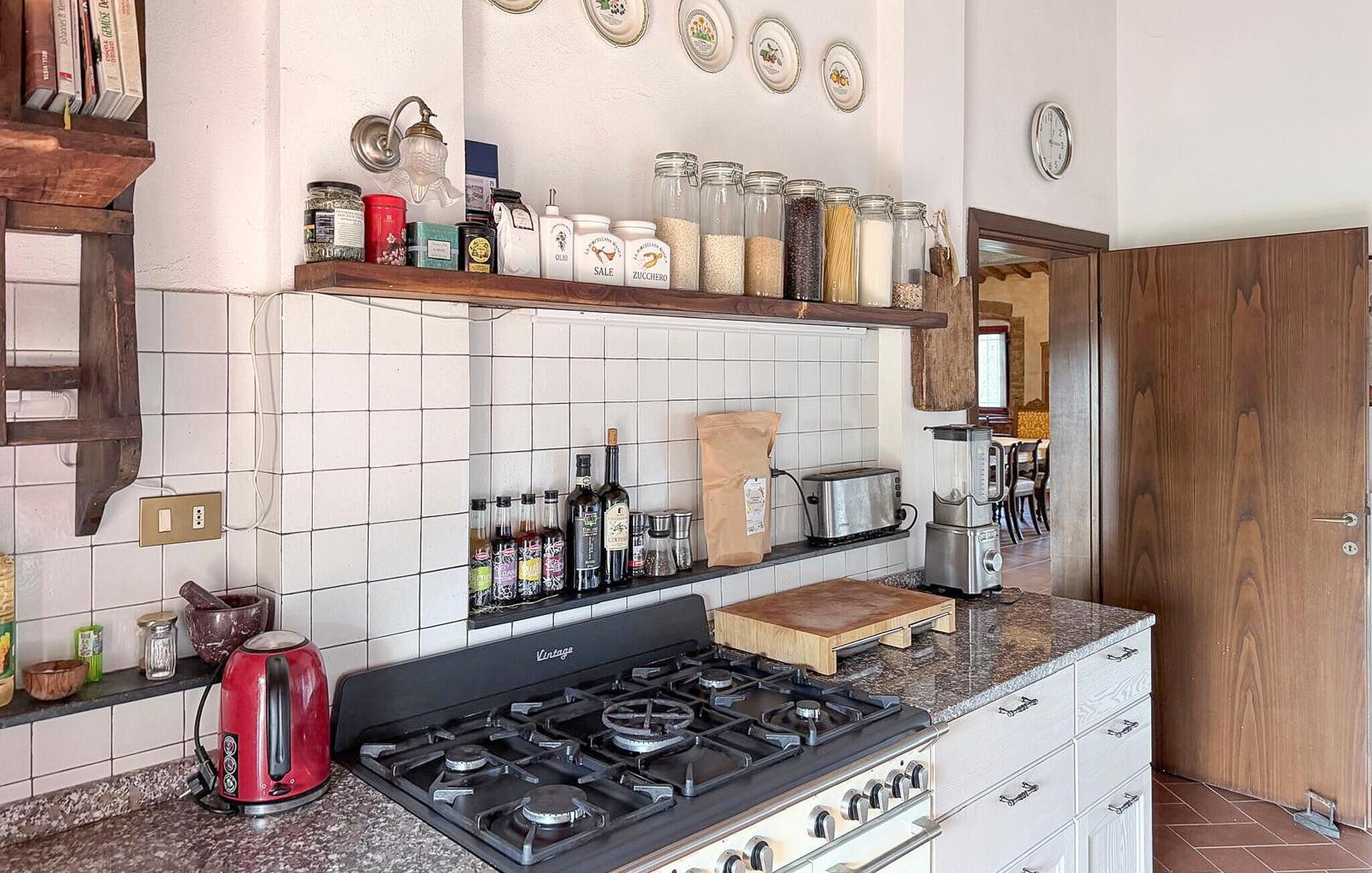 Kühlschrank, Mikrowelle, Herdplatte, Geschirrspüler
