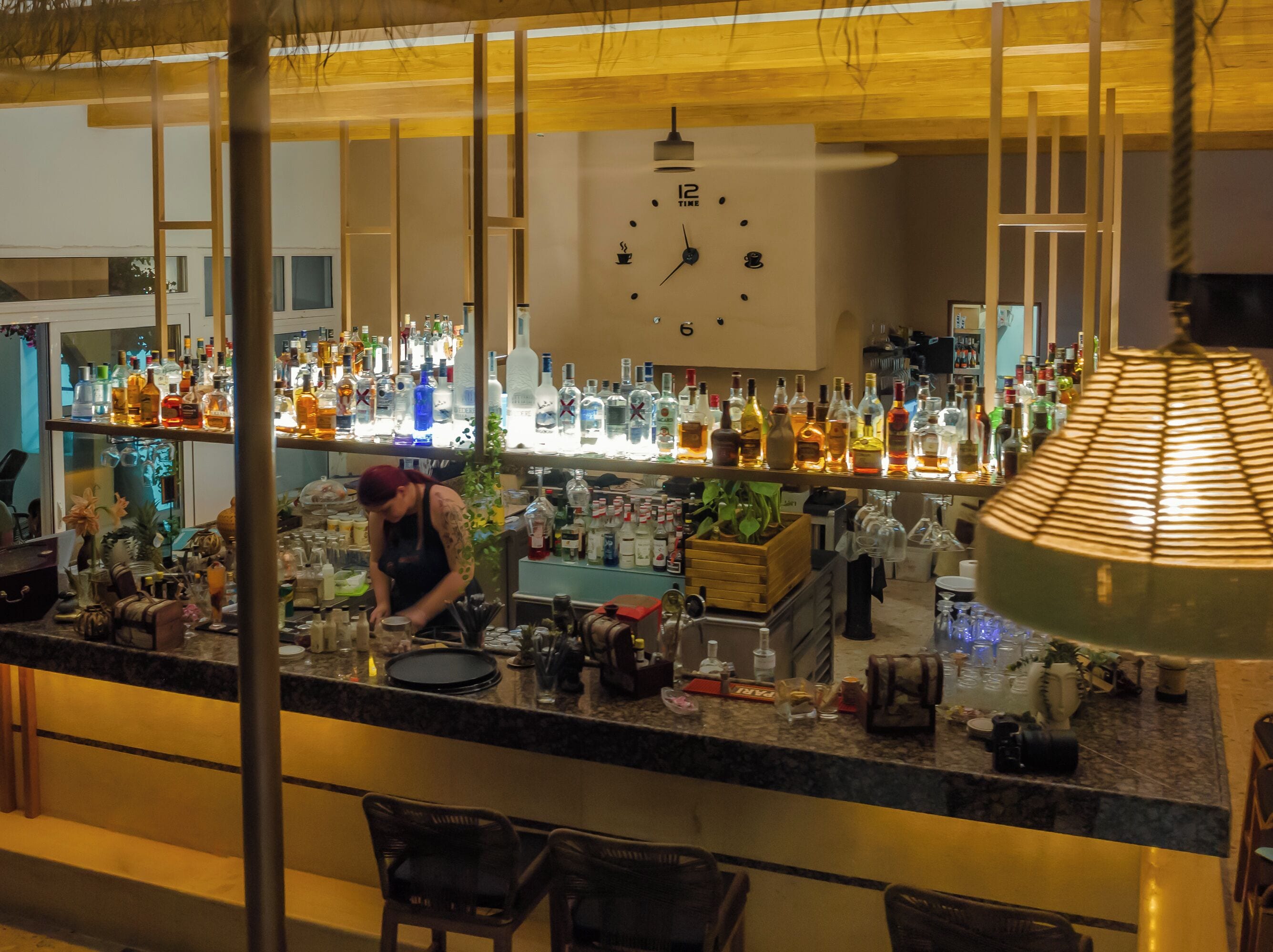 Bar (in der Unterkunft)
