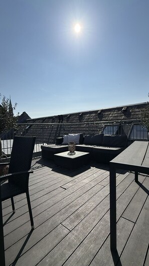 Terrace/patio - City Apartment in Copenhagen with 3 bedrooms sleeps 4 (Copenhagen)
