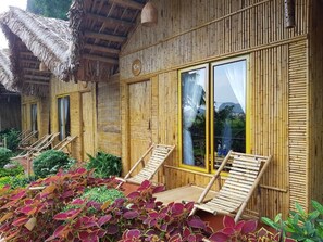 Bungalow Deluks, pemandangan kebun | Eksterior