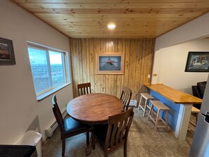 Dining - Serenity Adventures - Harborview Lookout Loft (Cordova)