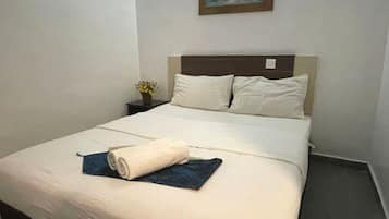 Habitación estándar doble | Espacio para trabajar con un portátil, wifi gratis, ropa de cama