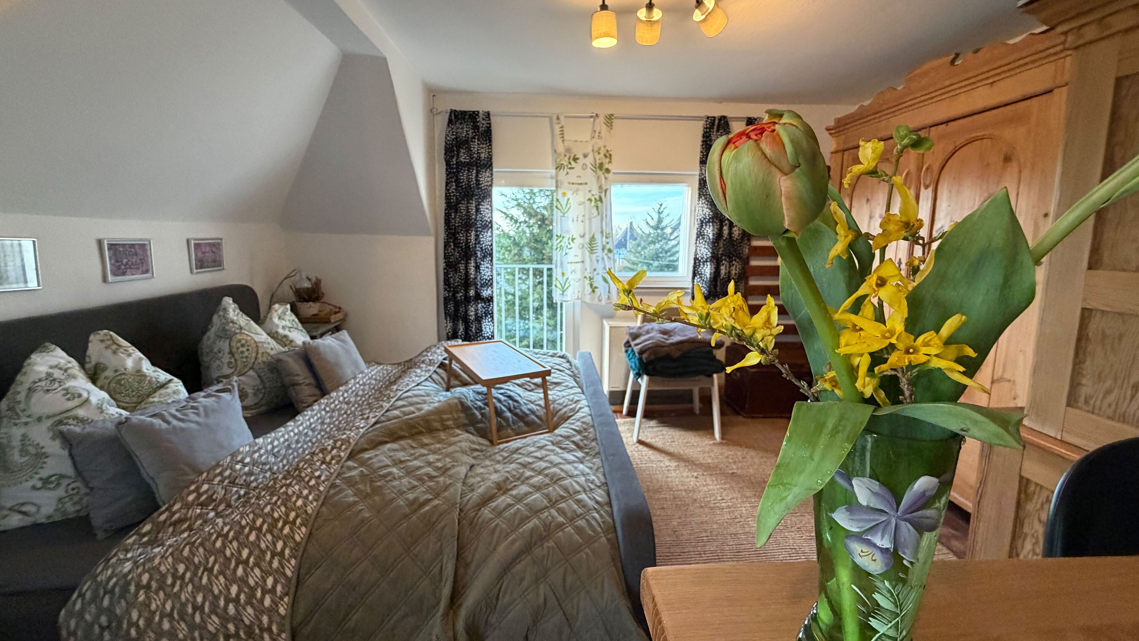 2 chambres, bureau, lit parapluie, Wi-Fi