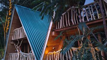 Superior Chalet, Balcony, Hill View | Exterior detail