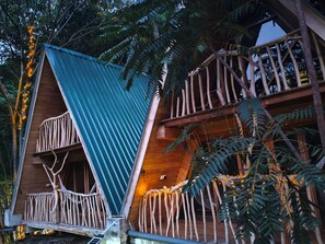 Superior Chalet, Balcony, Hill View | Exterior detail - Ella Treehouse (Ella)