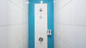 Premium Double Room | Bathroom | Shower, towels, soap