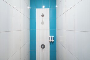 Premium Double Room | Bathroom | Shower, towels, soap