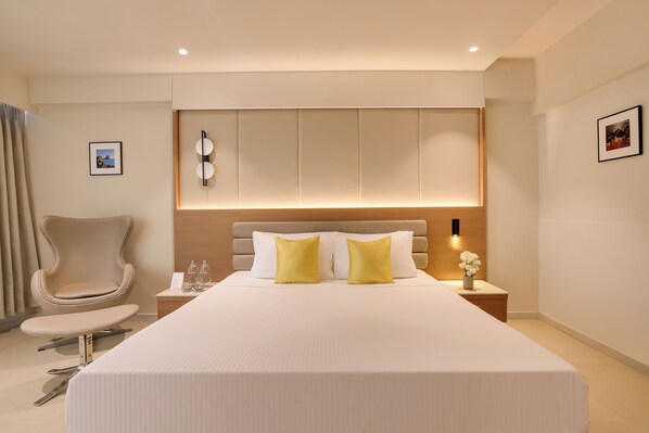 Chambre Double Exécutive | Minibar, coffres-forts dans les chambres, bureau