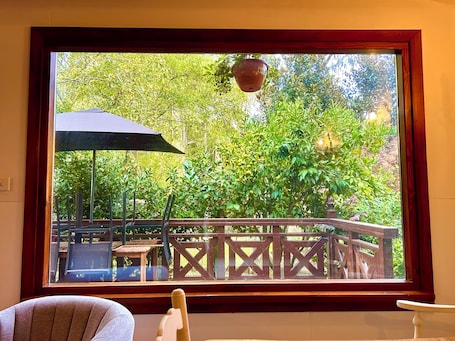 Property grounds. Centrally located two-bedroom cottage in the scenic township of Noojee