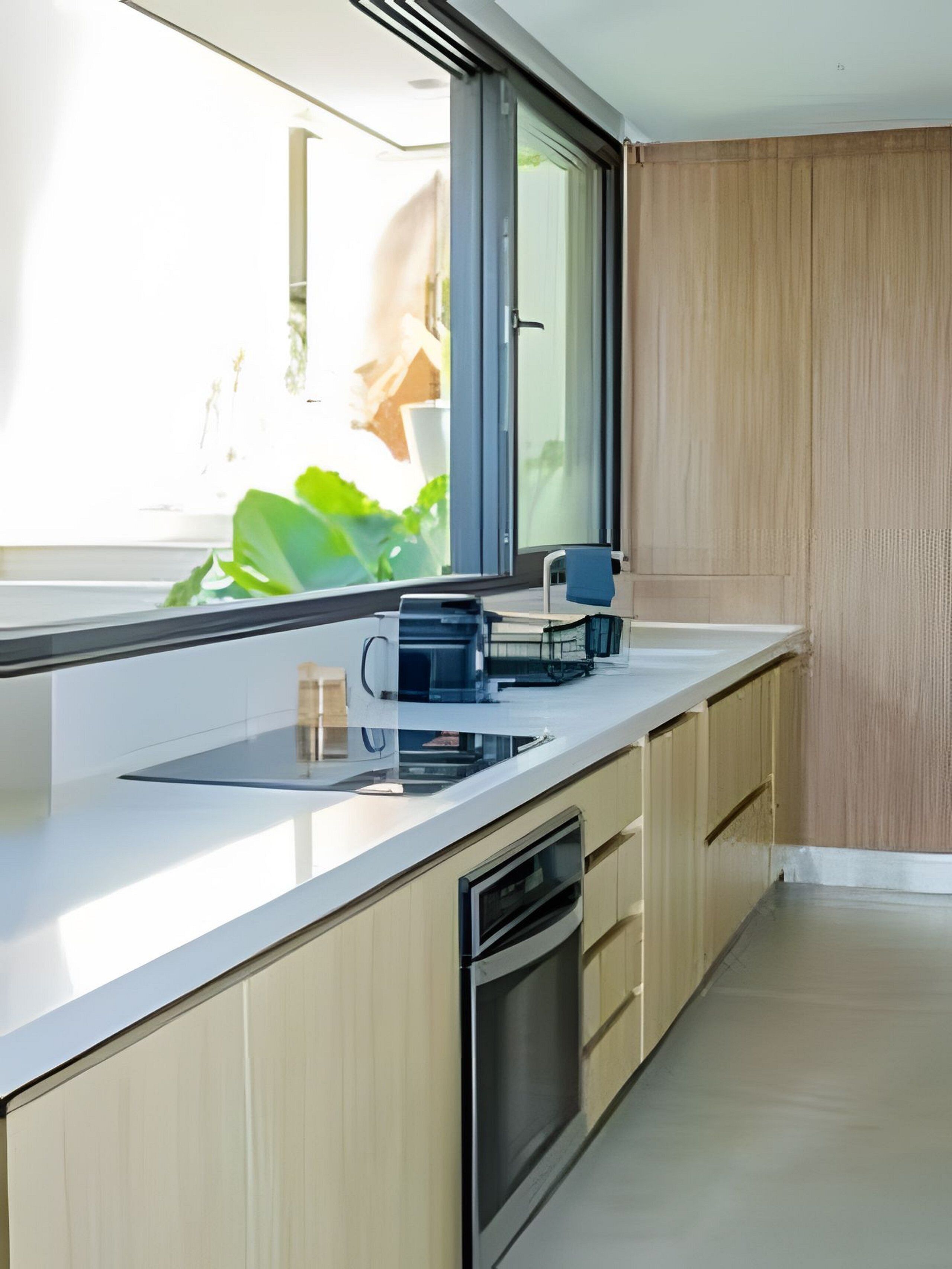 Luxury Apartment | Private kitchen | Espresso maker, coffee/tea maker, electric kettle