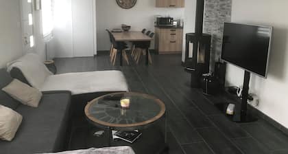 85 m² house 250 metres from the beach