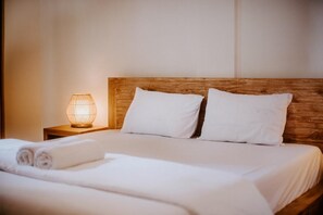 Quarto casal, vista para o jardim