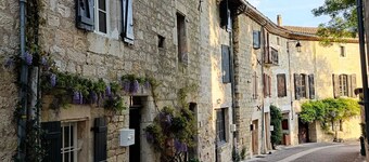 Charming 13th-century house in a medieval village in the heart of the Golden Triangle
