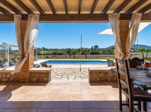 Outdoor dining - VILLA LORENZO MANACOR by PriorityVillas by Interhome (Porto Cristo)