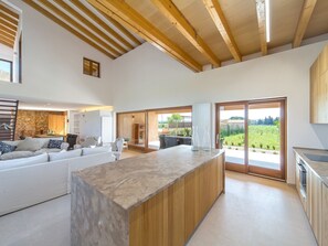 Kitchen / Dining Room - VILLA ES TRENC - SA SINIA VELLA by PriorityVillas by Interhome (Campos)
