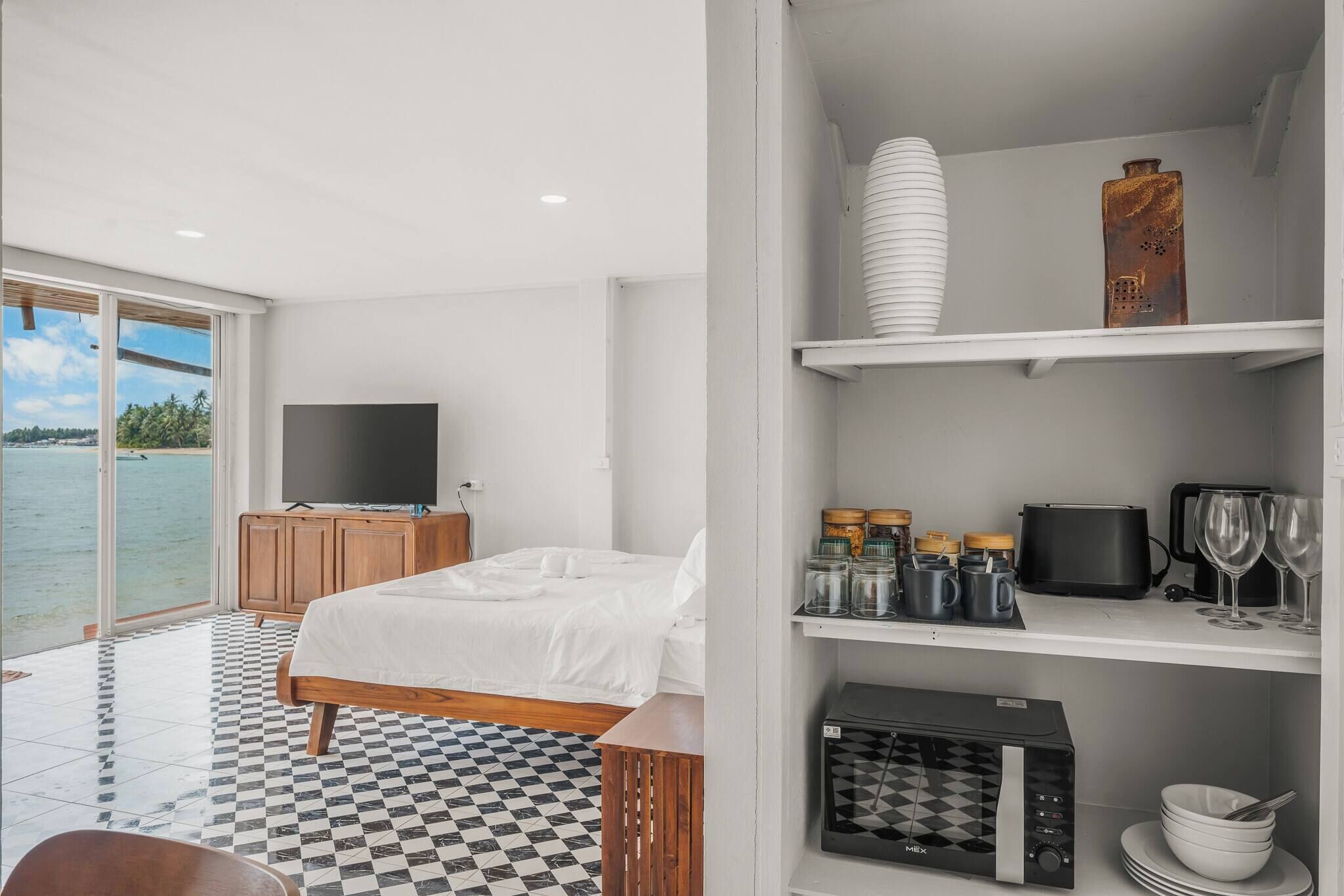 1 chambre, accès Internet